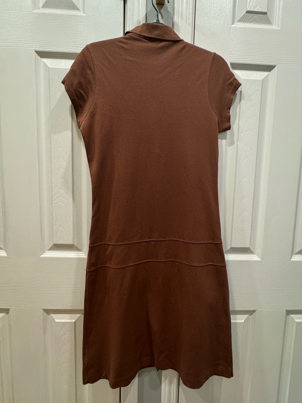 Lacoste Brown Polo Dress - Short Sleeve - Picture 2 of 9